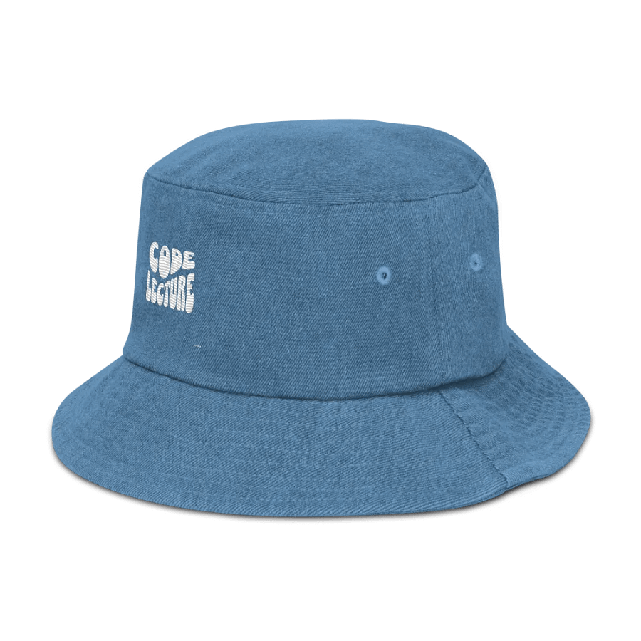 Code Lecture - (Denim Bucket Hat) product image (43)