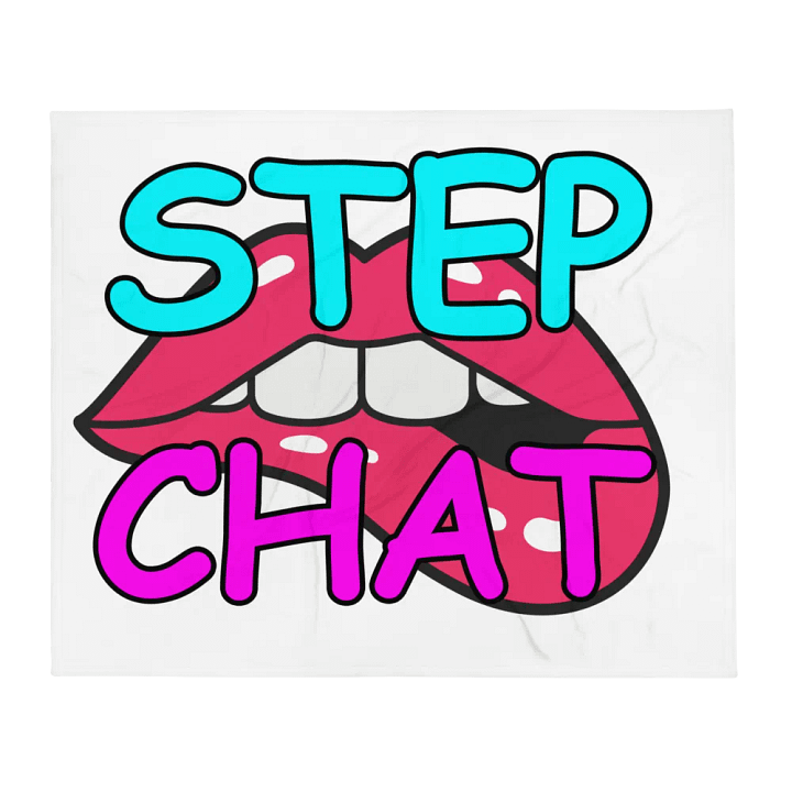 StepChat Throw Blanket product image (2)