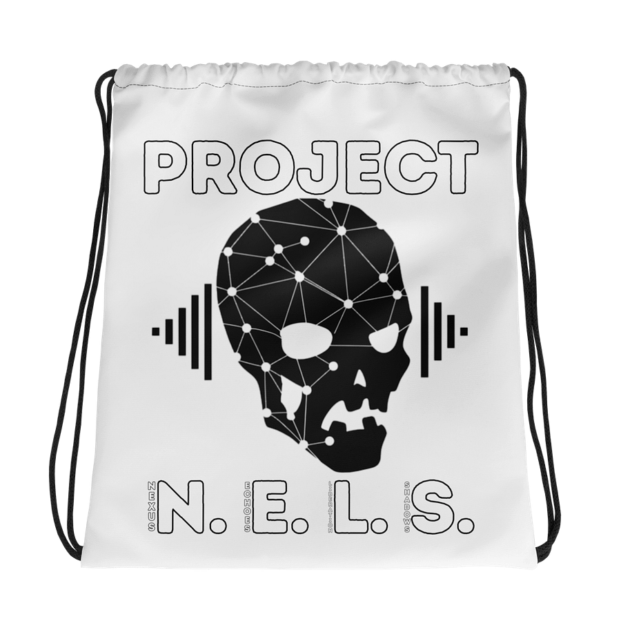 Project N.E.L.S. Drawstring Bag (White) product image (1)