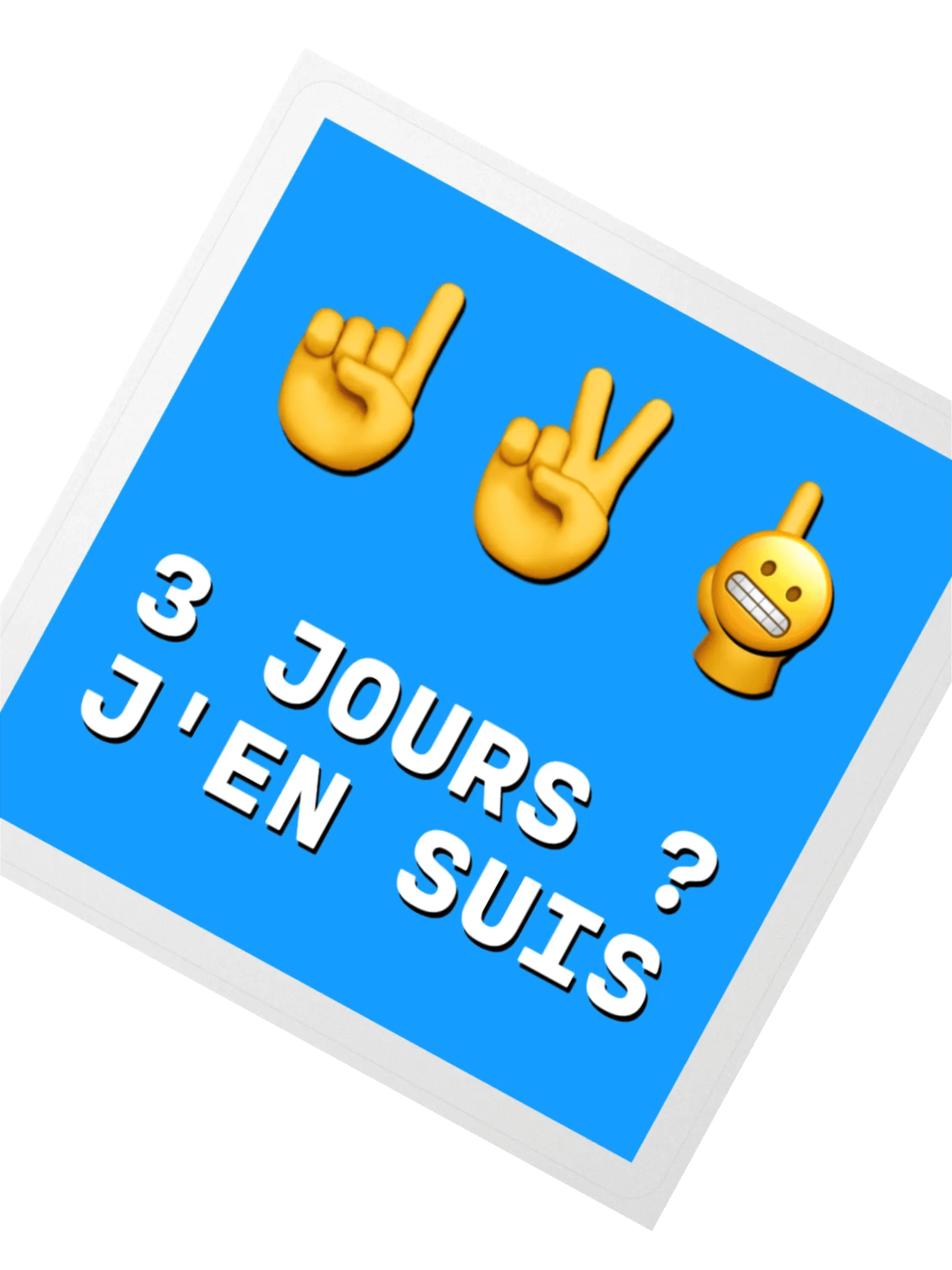 3 jours dans la douleur • Grimacing Censored Edition product image (2)