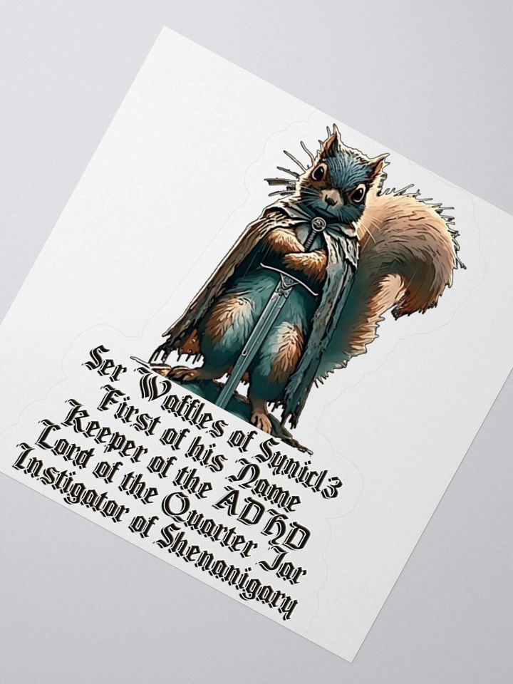 Ser Waffles Sticker product image (4)