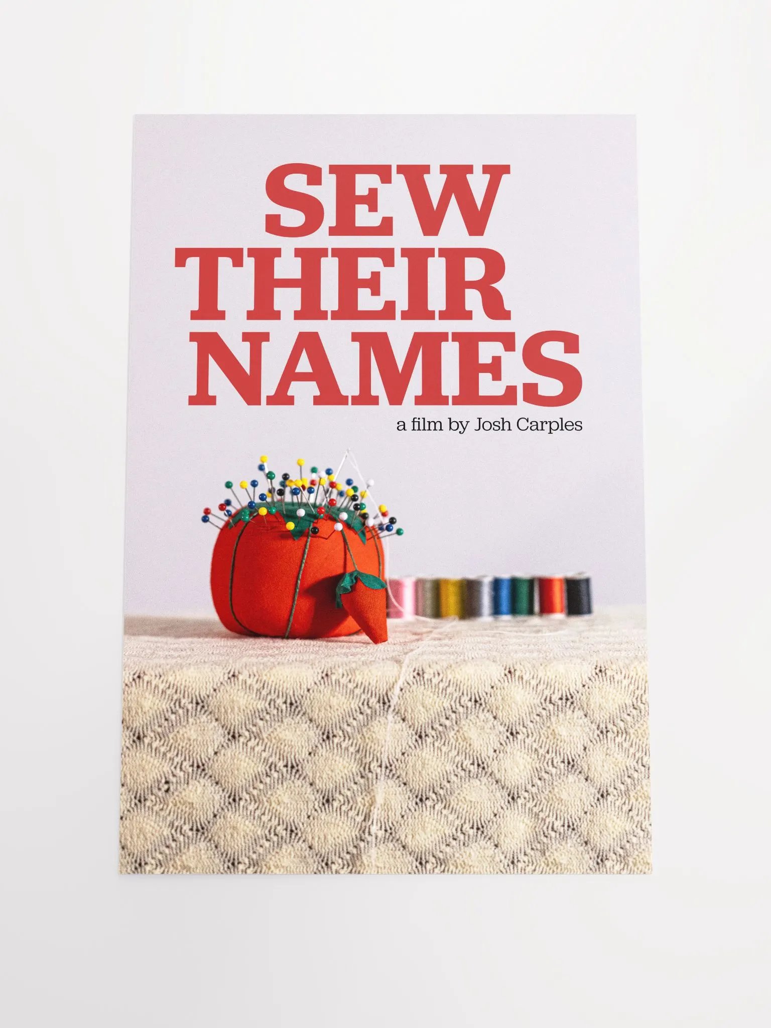 Sew Their Names poster product image (1)
