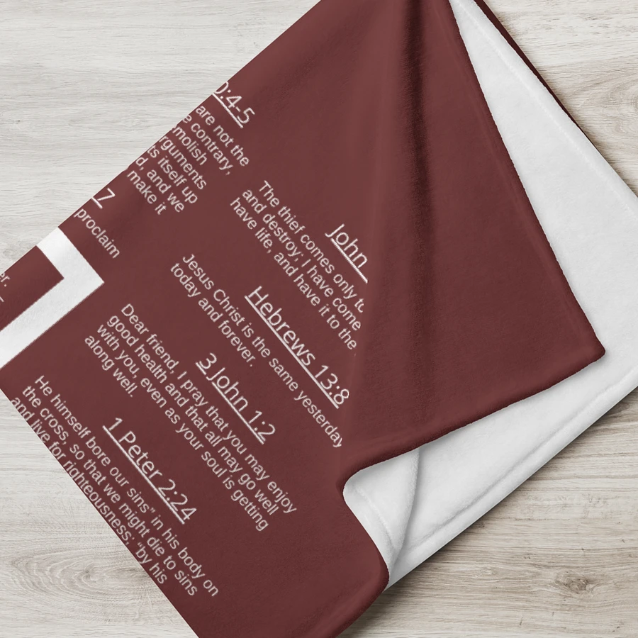 Armour Of God Brown Prayer Blanket product image (5)