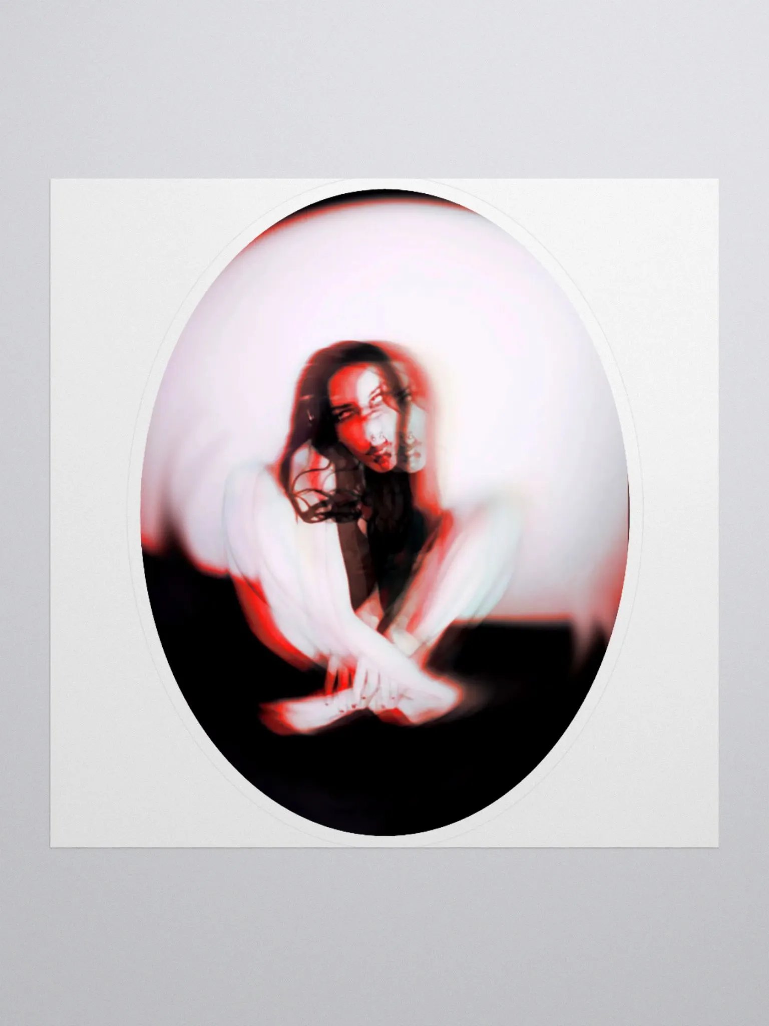 Demonic Embrace Matte Sticker product image (2)