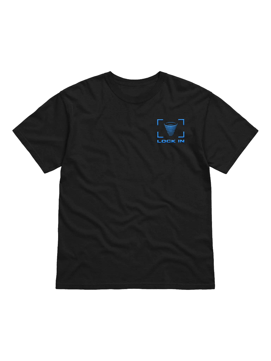 "Lock In" Embroidered T-Shirt product image (1)