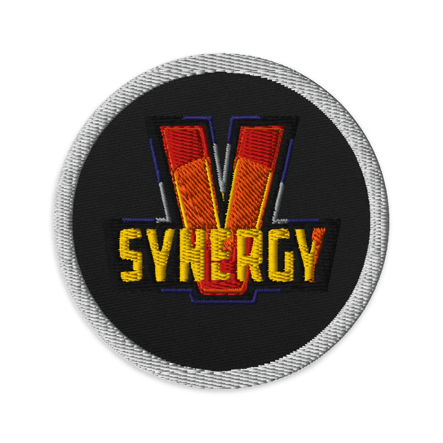 V-SYNERGY Embroidered Patch product image (1)