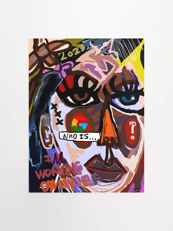 Working On Myself Poster product image (1)