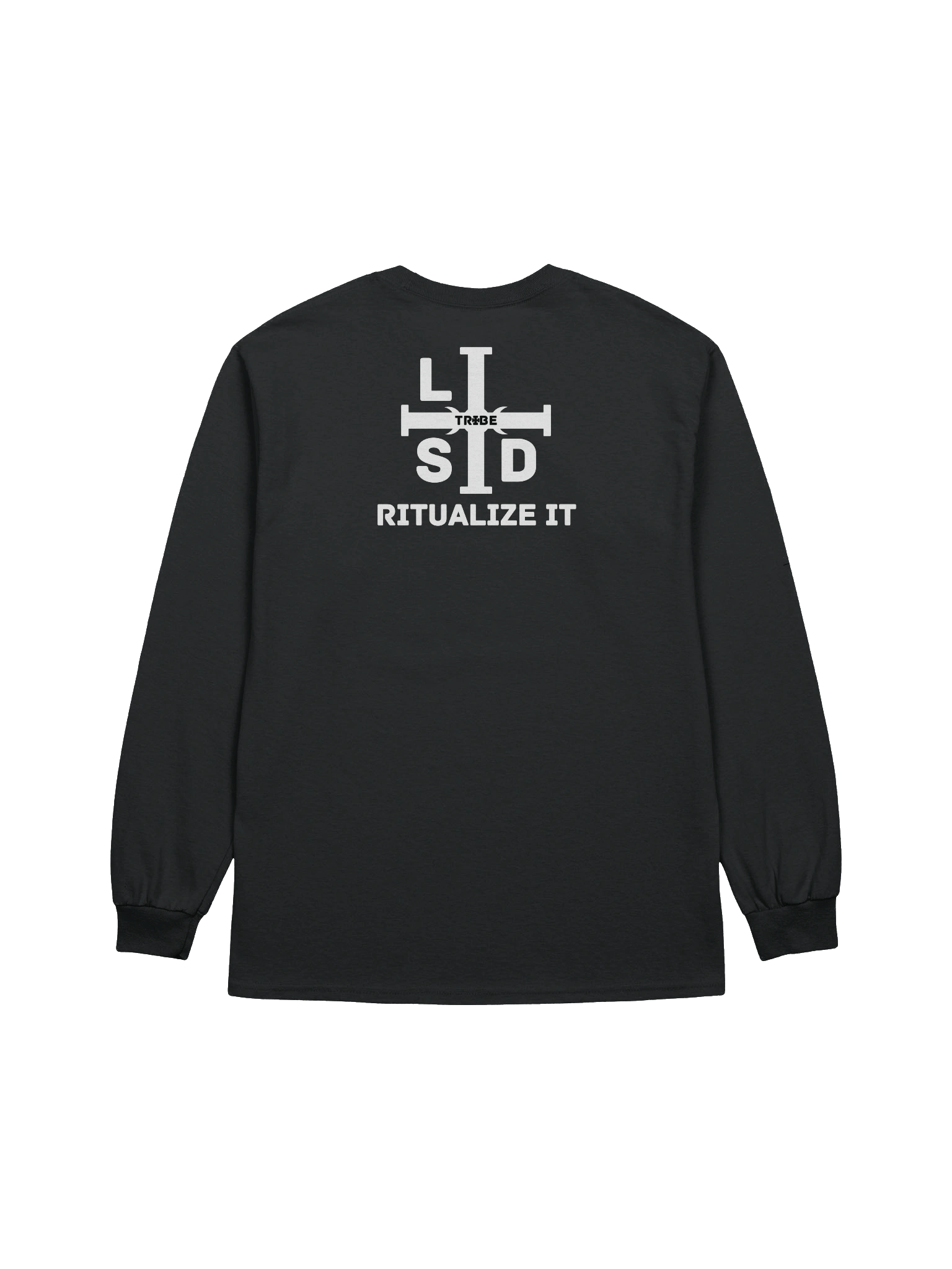 LSD TRIBE "Ritualize It" Mystic Long Sleeve Tee {White Emblem} product image (2)