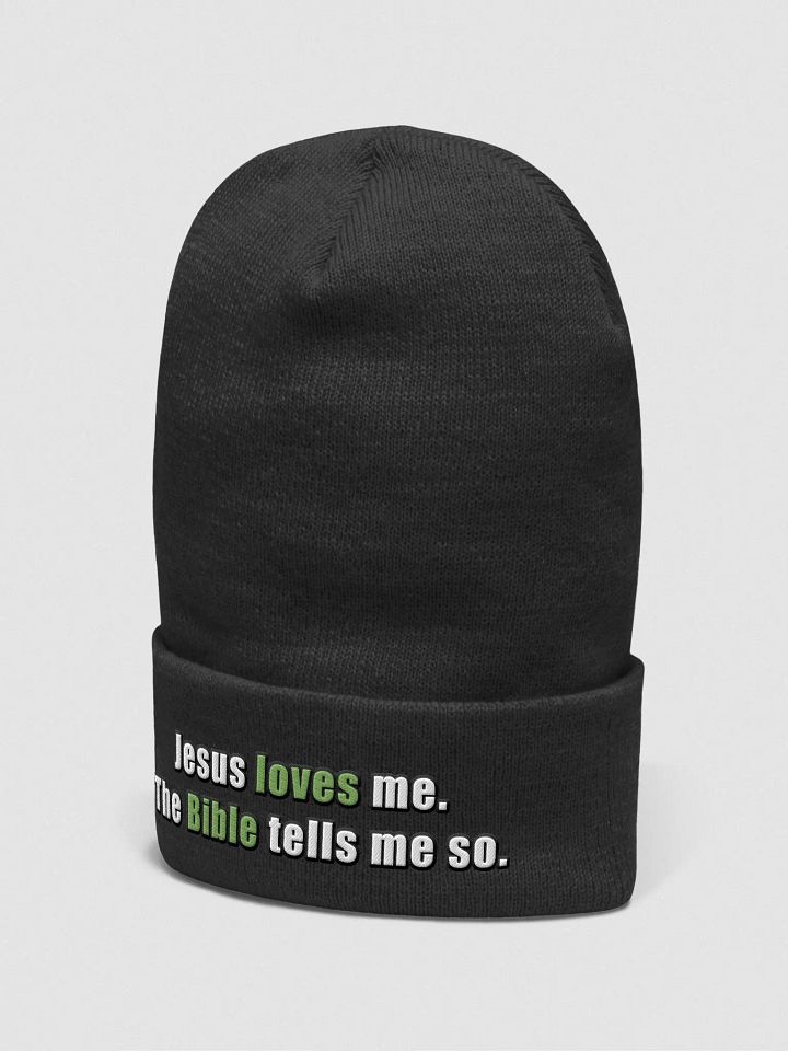 Jesus Loves Me Beanie product image (7)