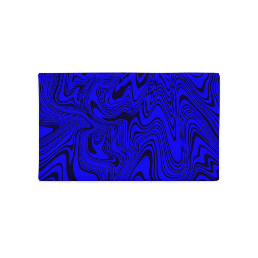 Premium Pillow Case - Abstract Blue Swirls product image (5)