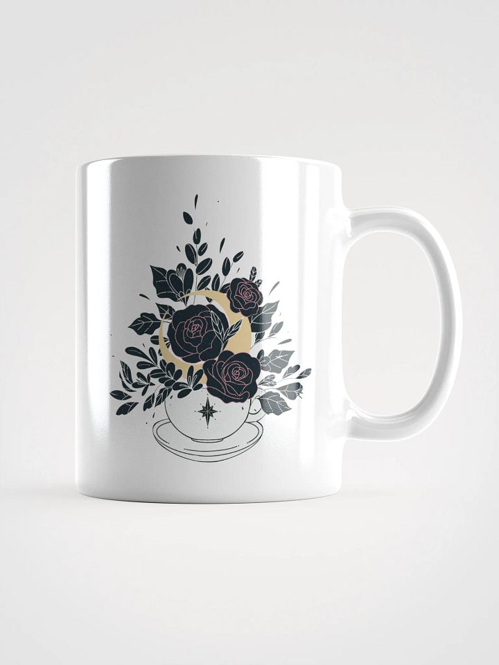 JeffBrutlag Florals and Moon Logo Coffee Mug product image (1)