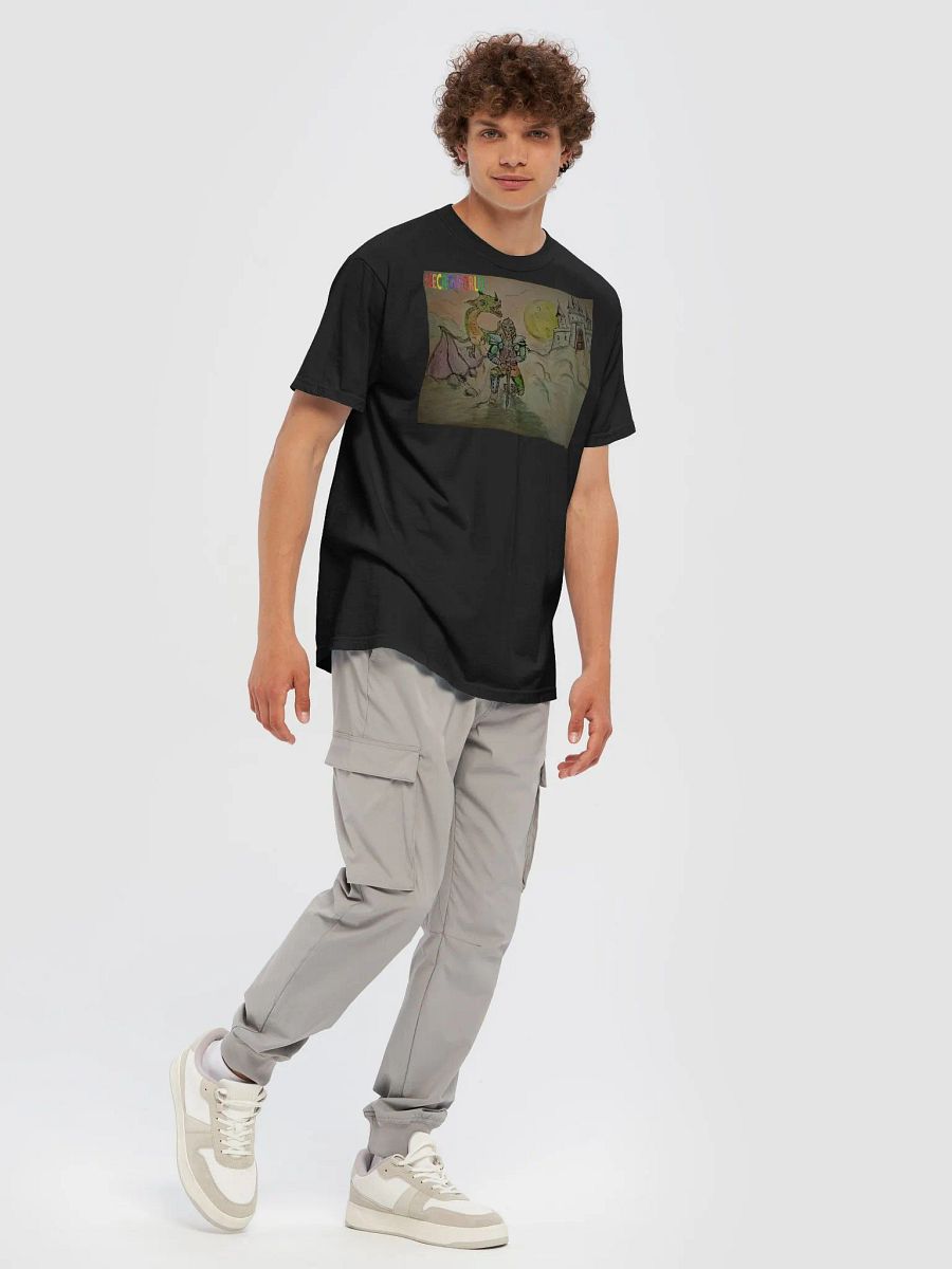 NECROWORLD (Green Knight & Dragon T-Shirt) product image (5)