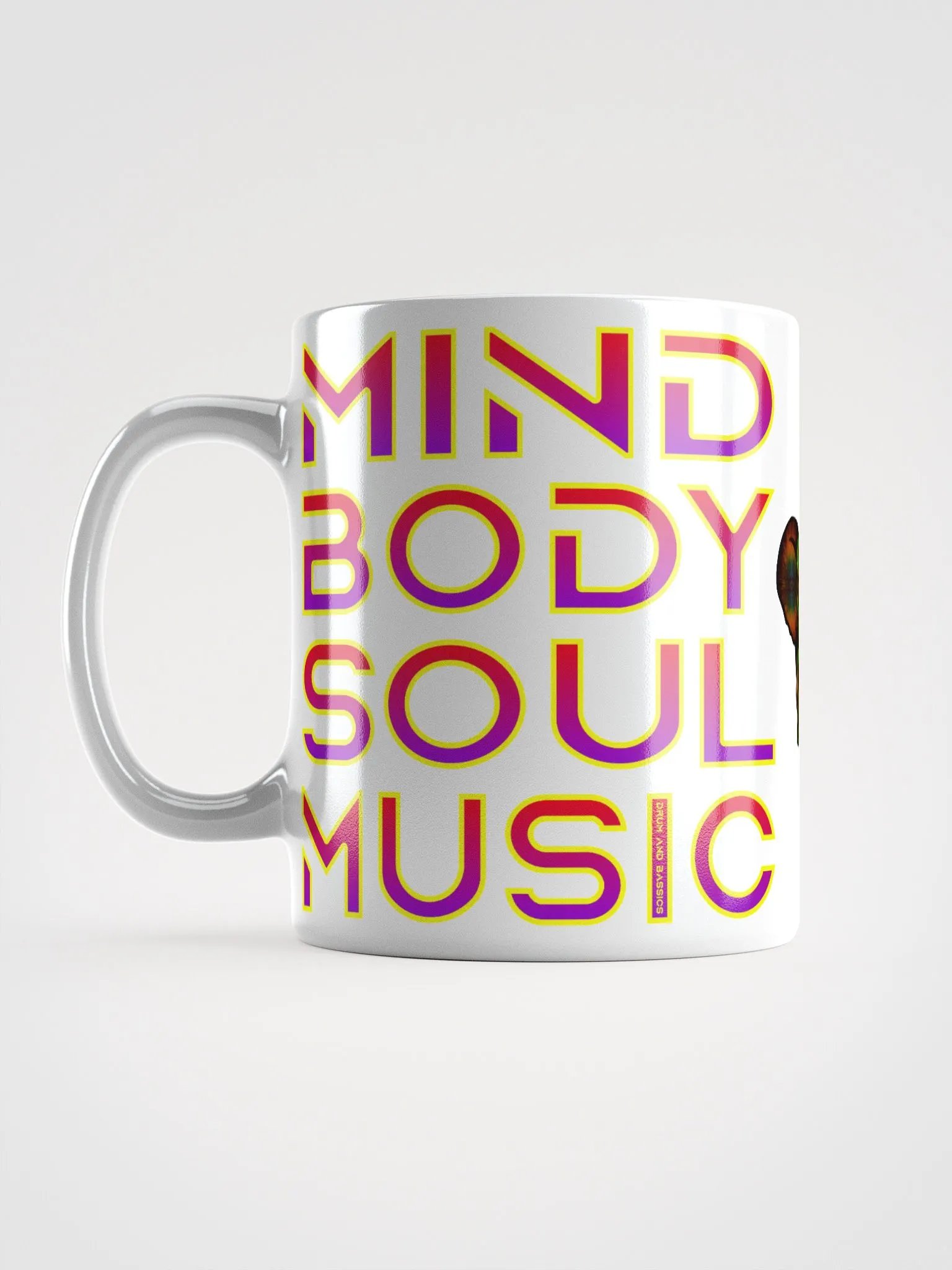 Mind Body Soul Music Mug product image (6)