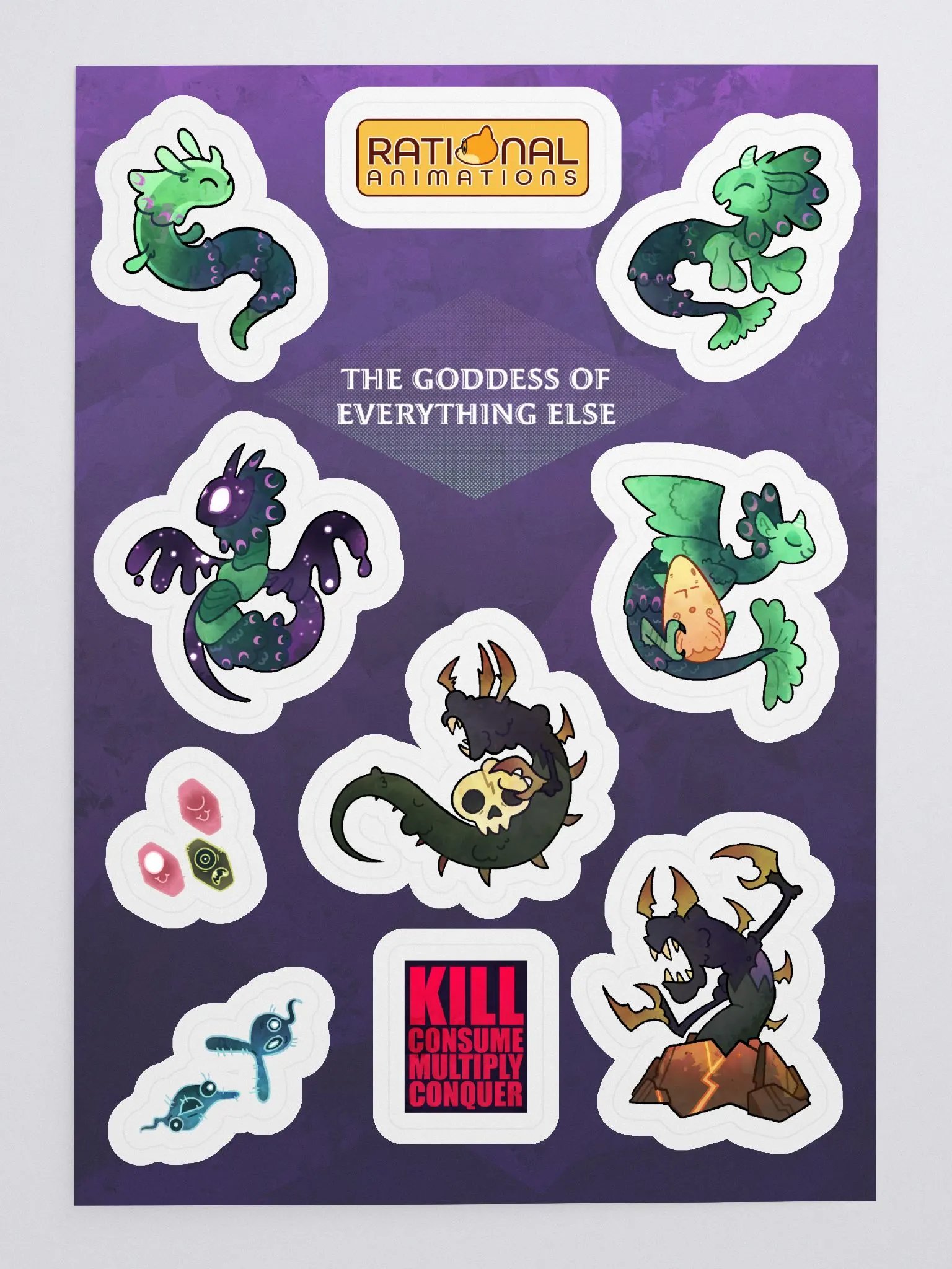 The Goddess of Everything Else - Sticker sheet product image (3)