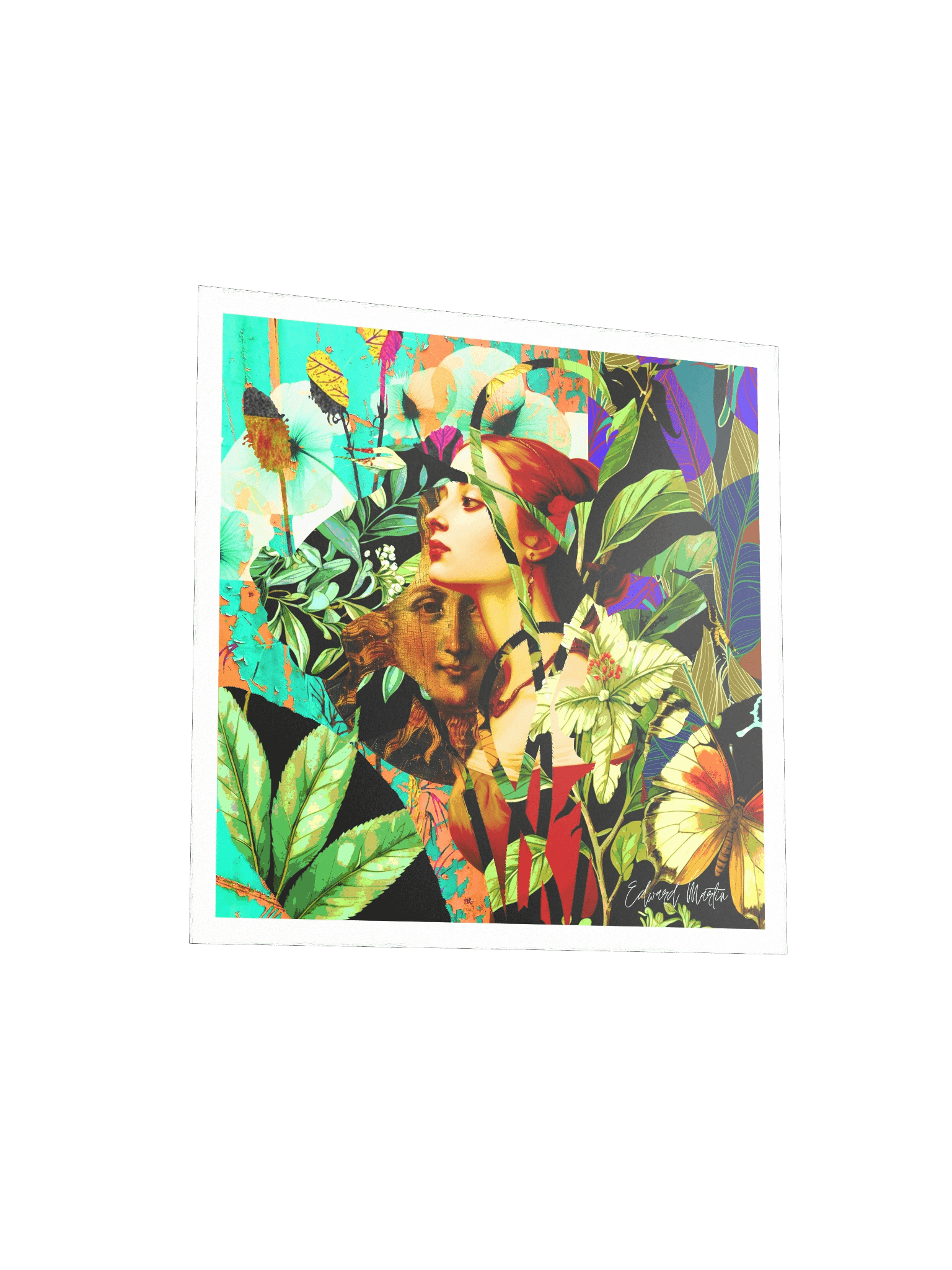 'Secret Garden of the Muse' by Edward Martin Collage Poster product image (15)