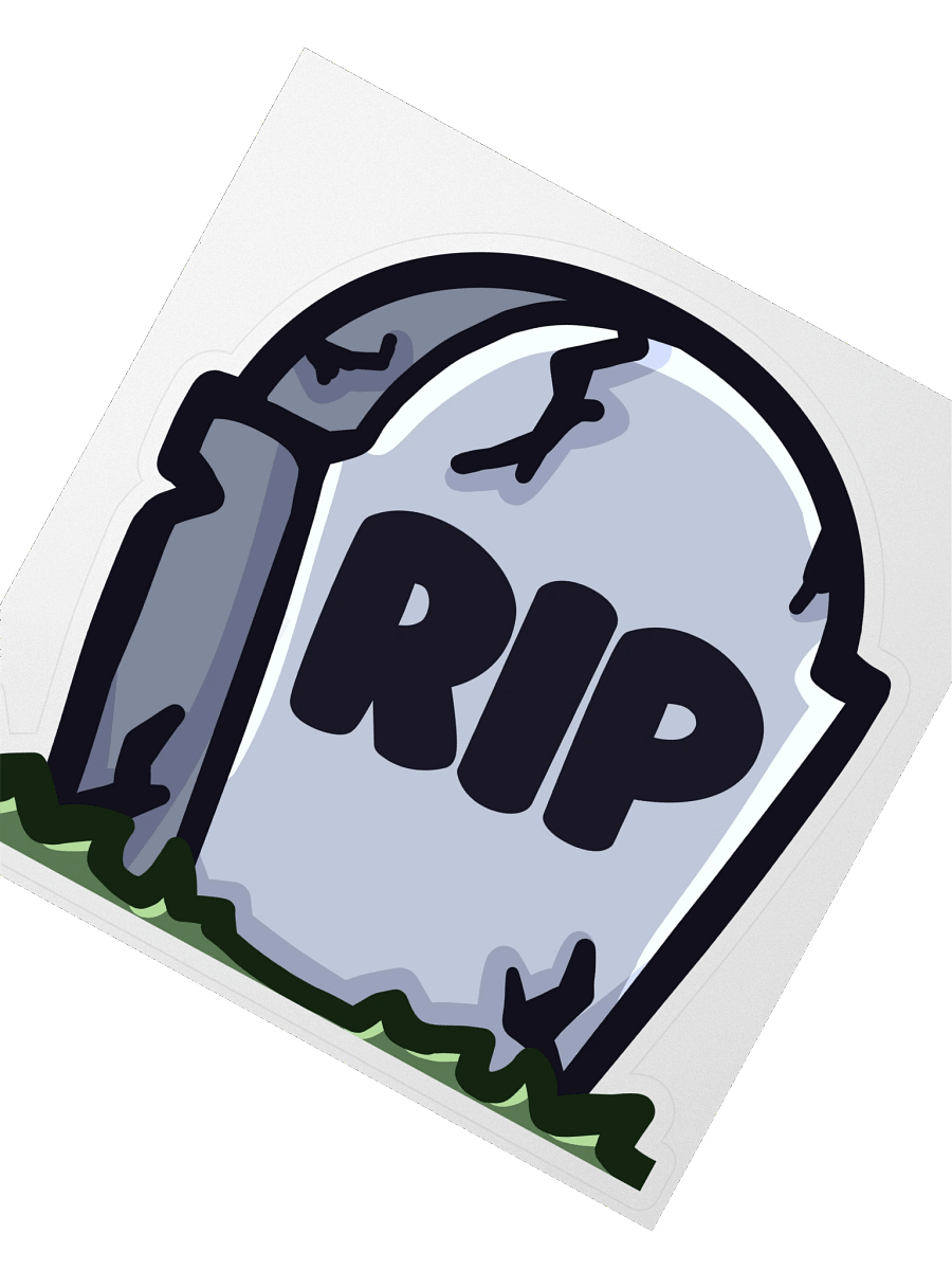 RIP Sticker product image (1)