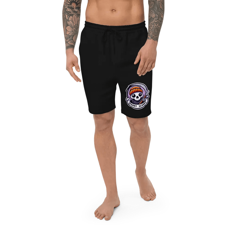 Spooky_scarry logo shorts