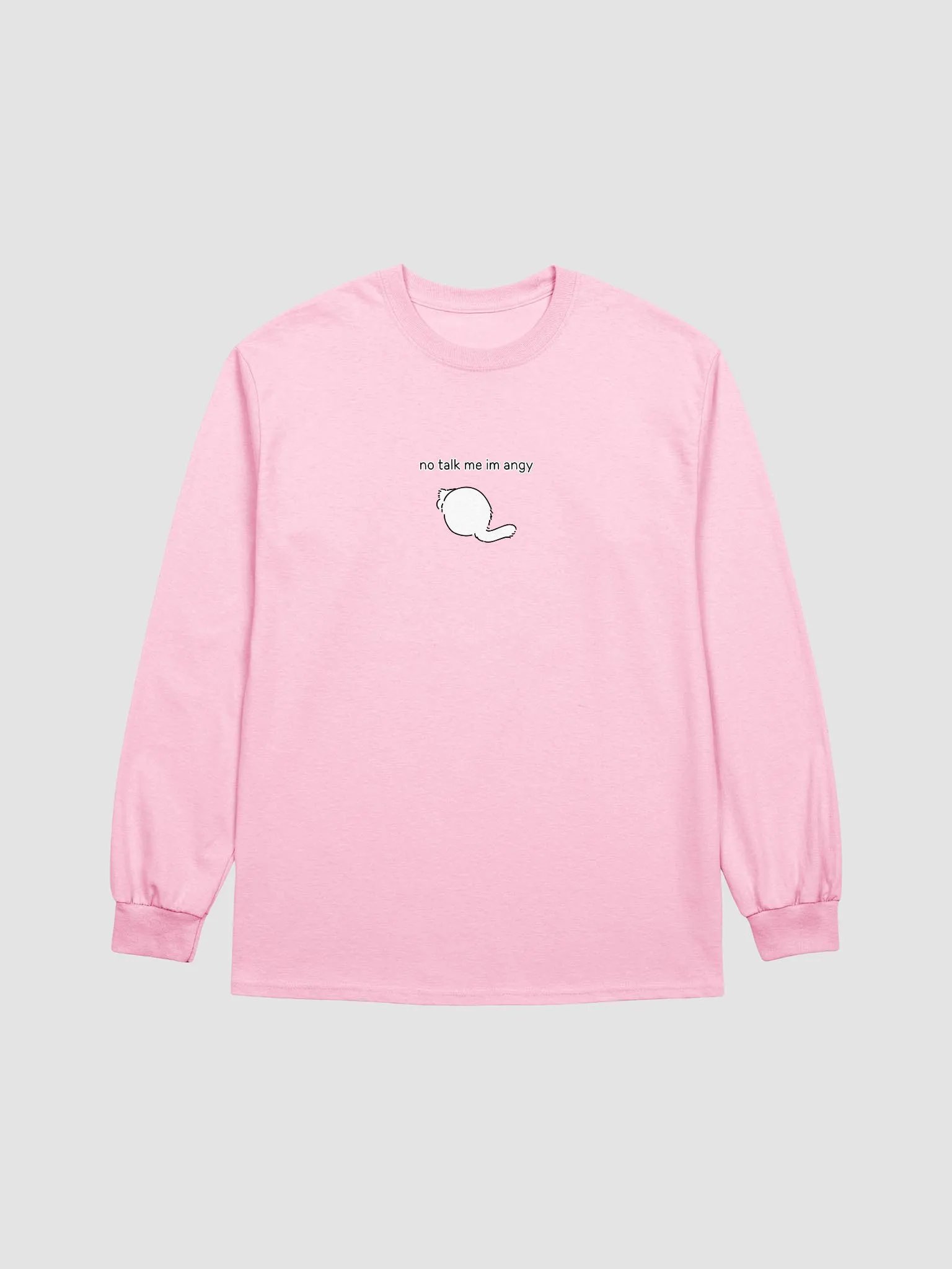 No Talk Manul Angy - Gildan Long Sleeve Tee product image (6)