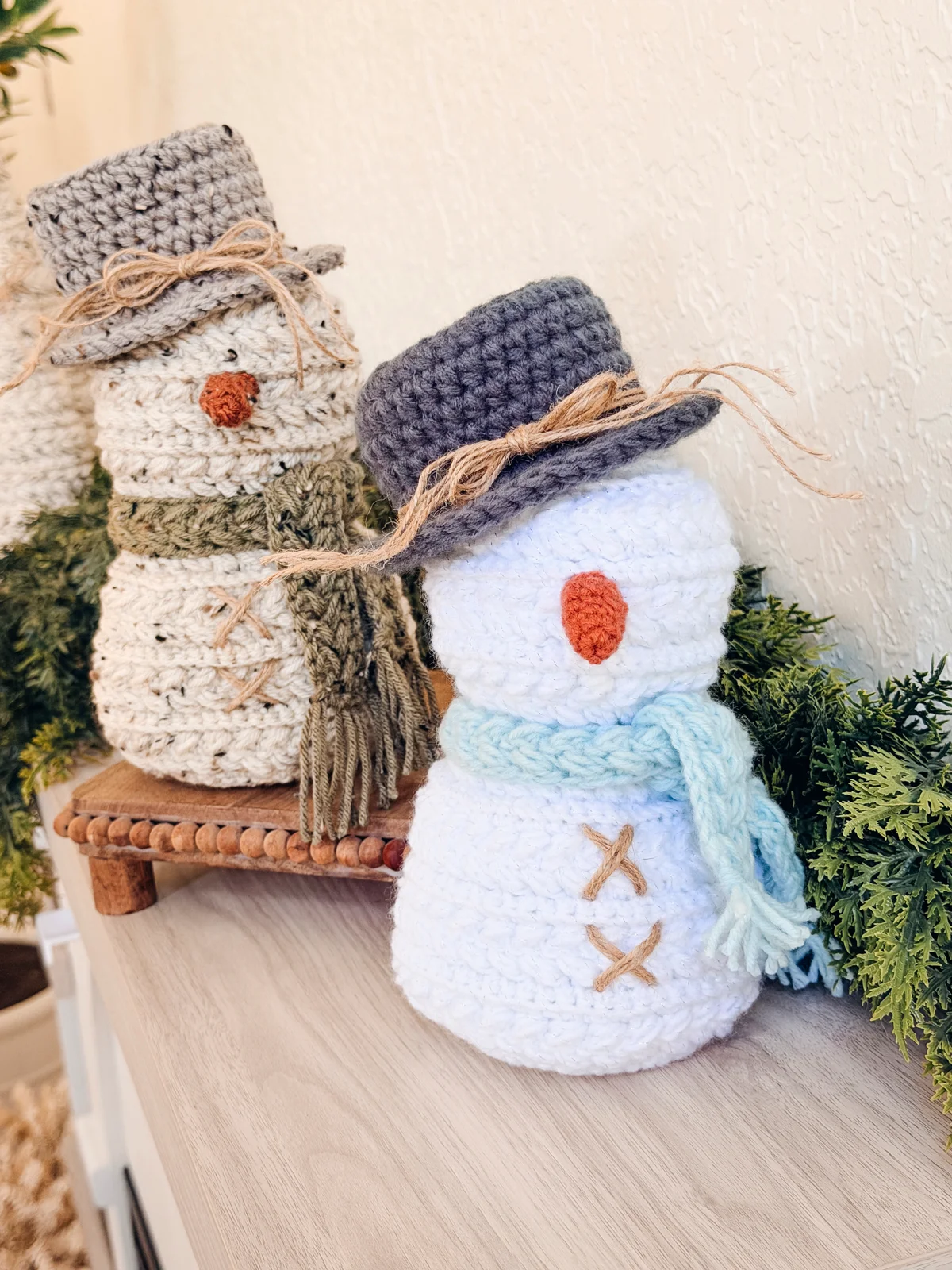Wheat Stitch™ Snowman Crochet Pattern product image (8)