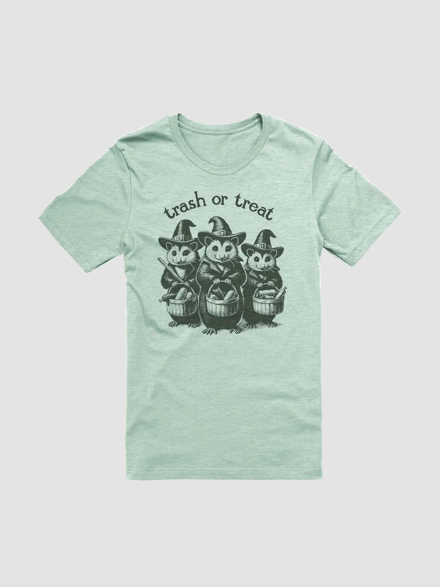 Trash or Treat Possum Unisex T-Shirt product image (2)