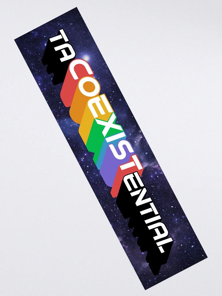 COEXIST bumper sticker product image (2)
