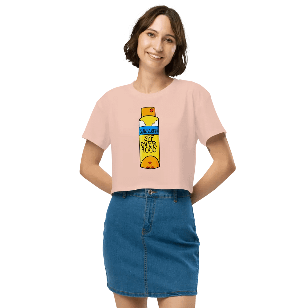 SPF Over 9000 Short Sleeve Crop Top product image (6)