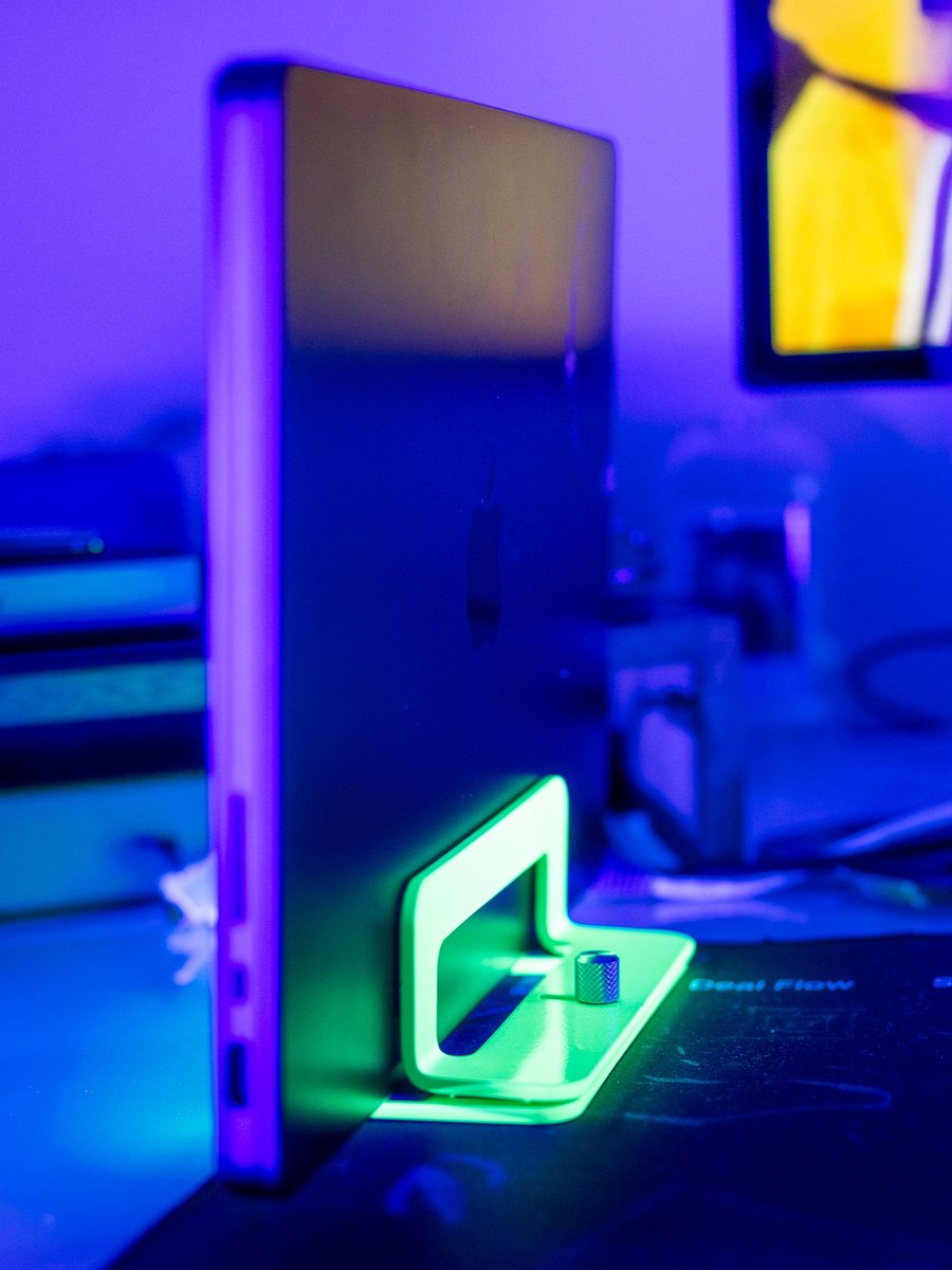 Neon Yellow Laptop Holder product image (2)
