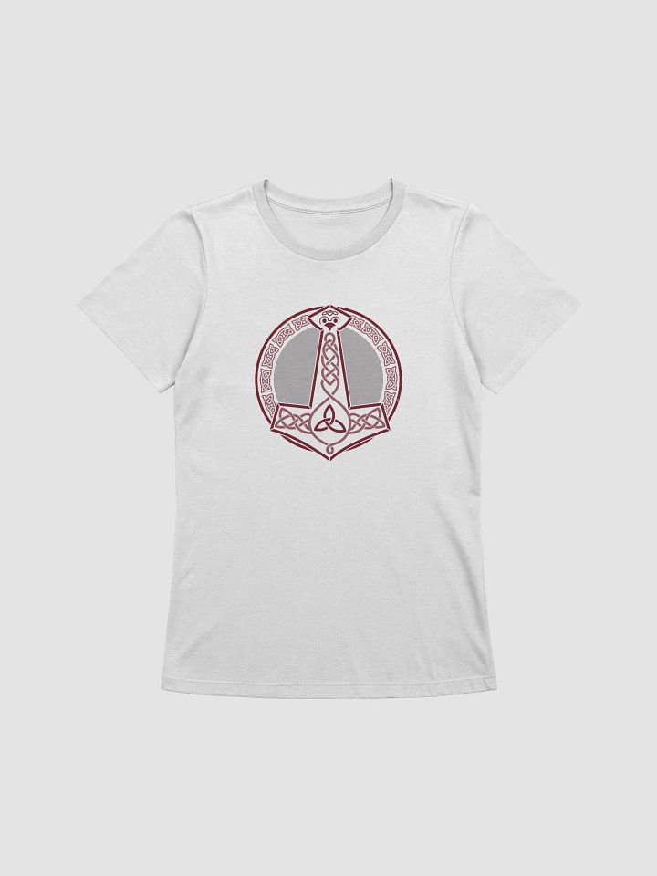Burgundy Thor's Hammer Women's T-shirt product image (1)