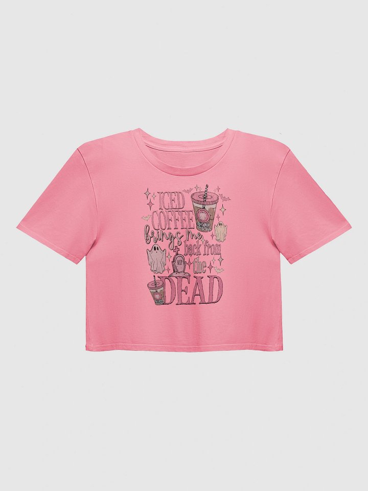 'Spooky Iced Coffee' Crop Top product image (4)