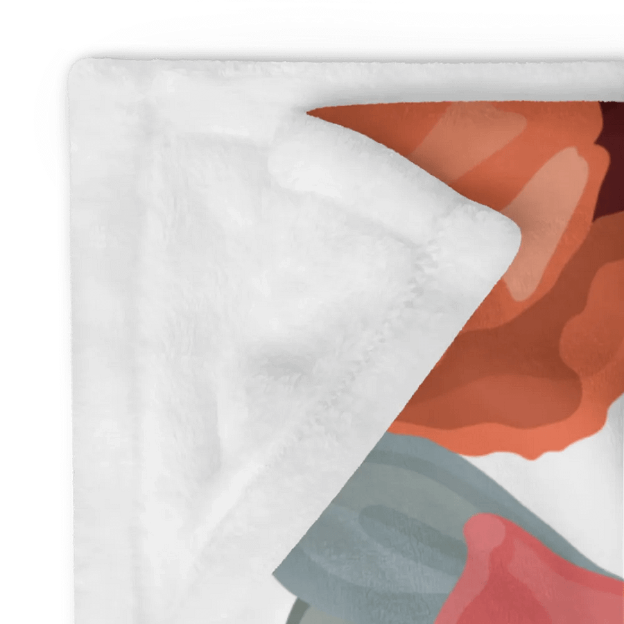 Floral Foliage Fantasy Throw Blanket product image (24)
