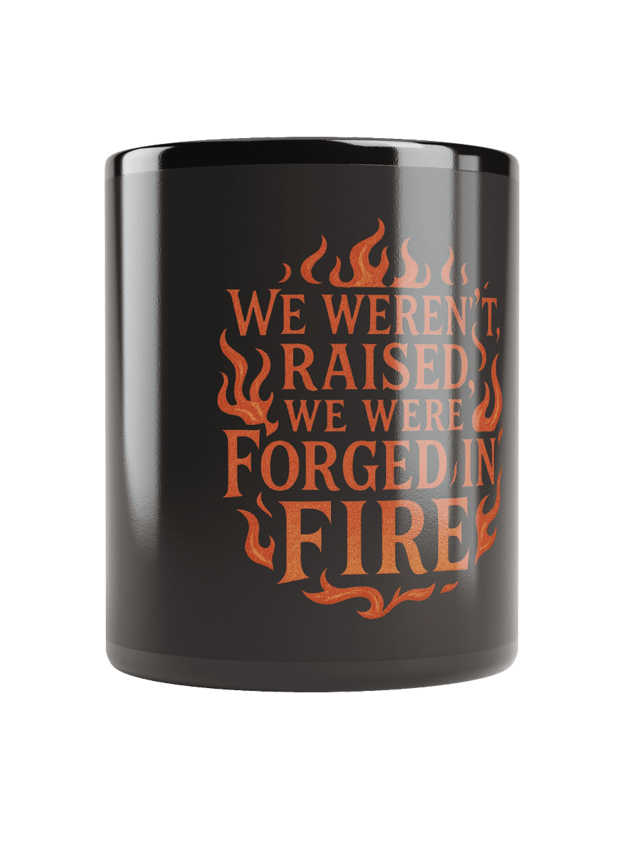 ☕ Forged in Fire – Black Flame Mug 🔥 product image (1)