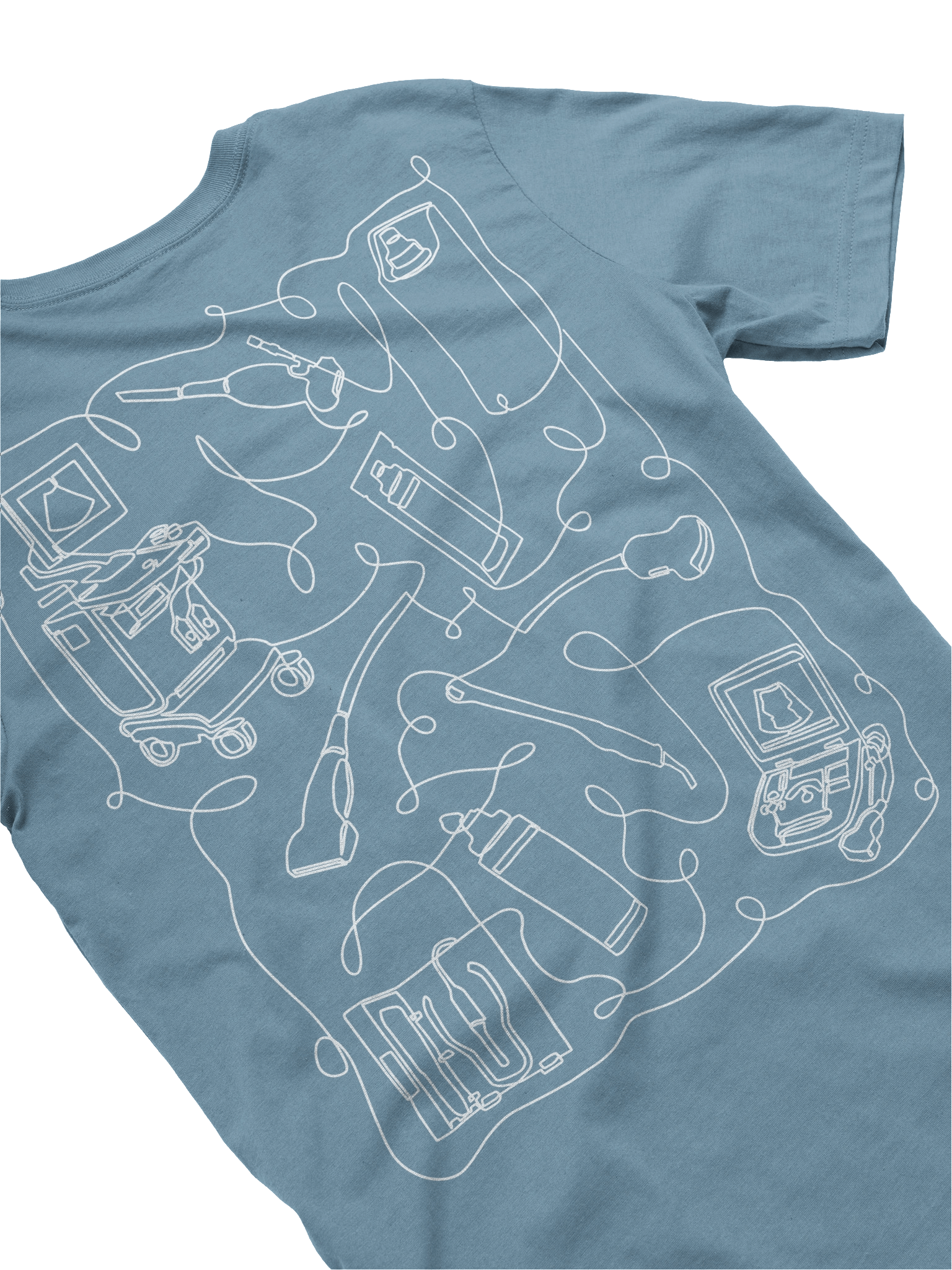 Service Lines (Sonography - short sleeve tee) product image (41)