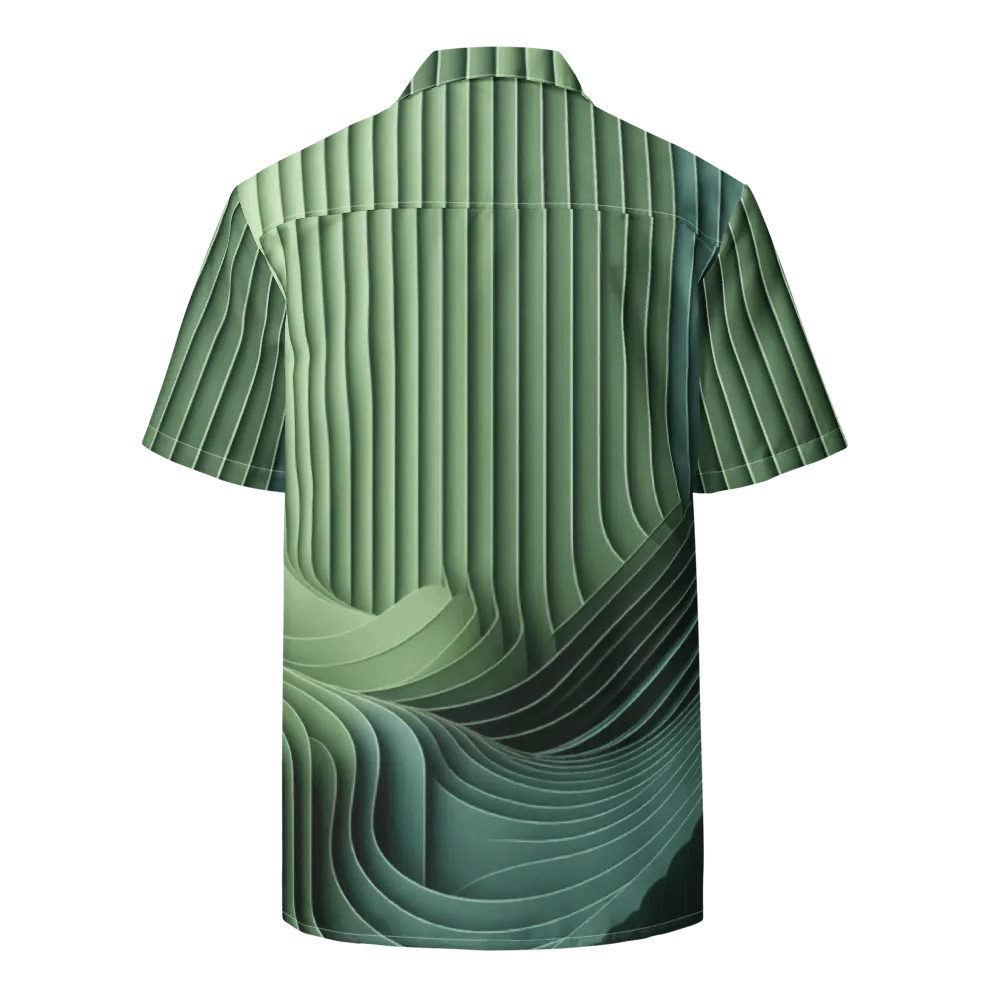 Men's Full-Print-5 Green Hawaiian Shirt product image (5)