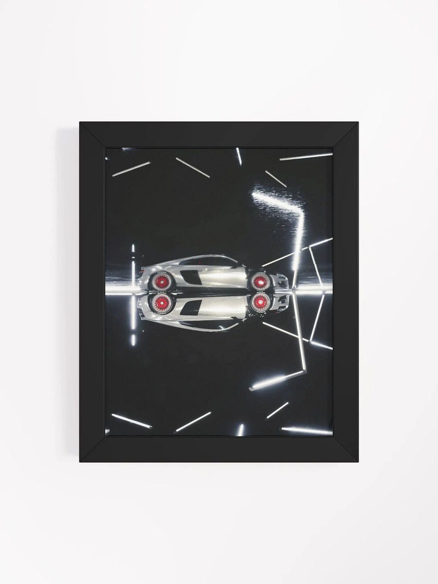 Reflective Speed: Framed Poster product image (4)