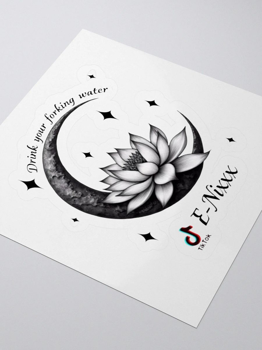 Lunar Lotus Sticker product image (6)