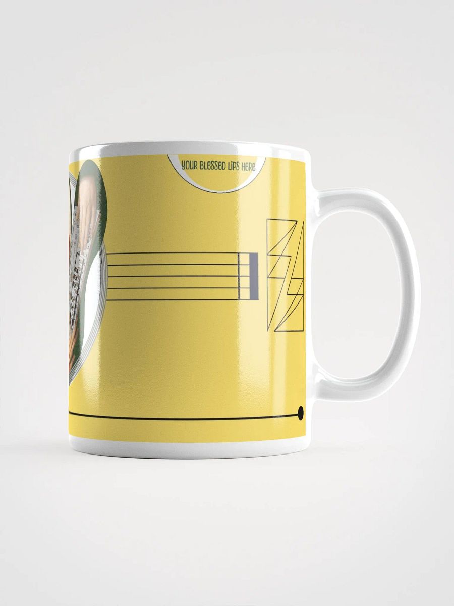 Mater Dolorosa meets Roland TB 303 by Frank Fonik, Techno EDM Glossy Mug product image (3)