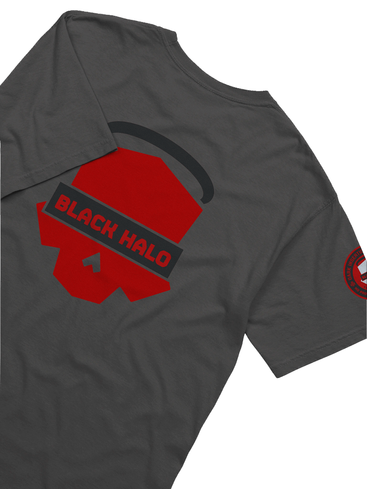 "Ricky's" Black Halo Skull T-Shirt product image (2)