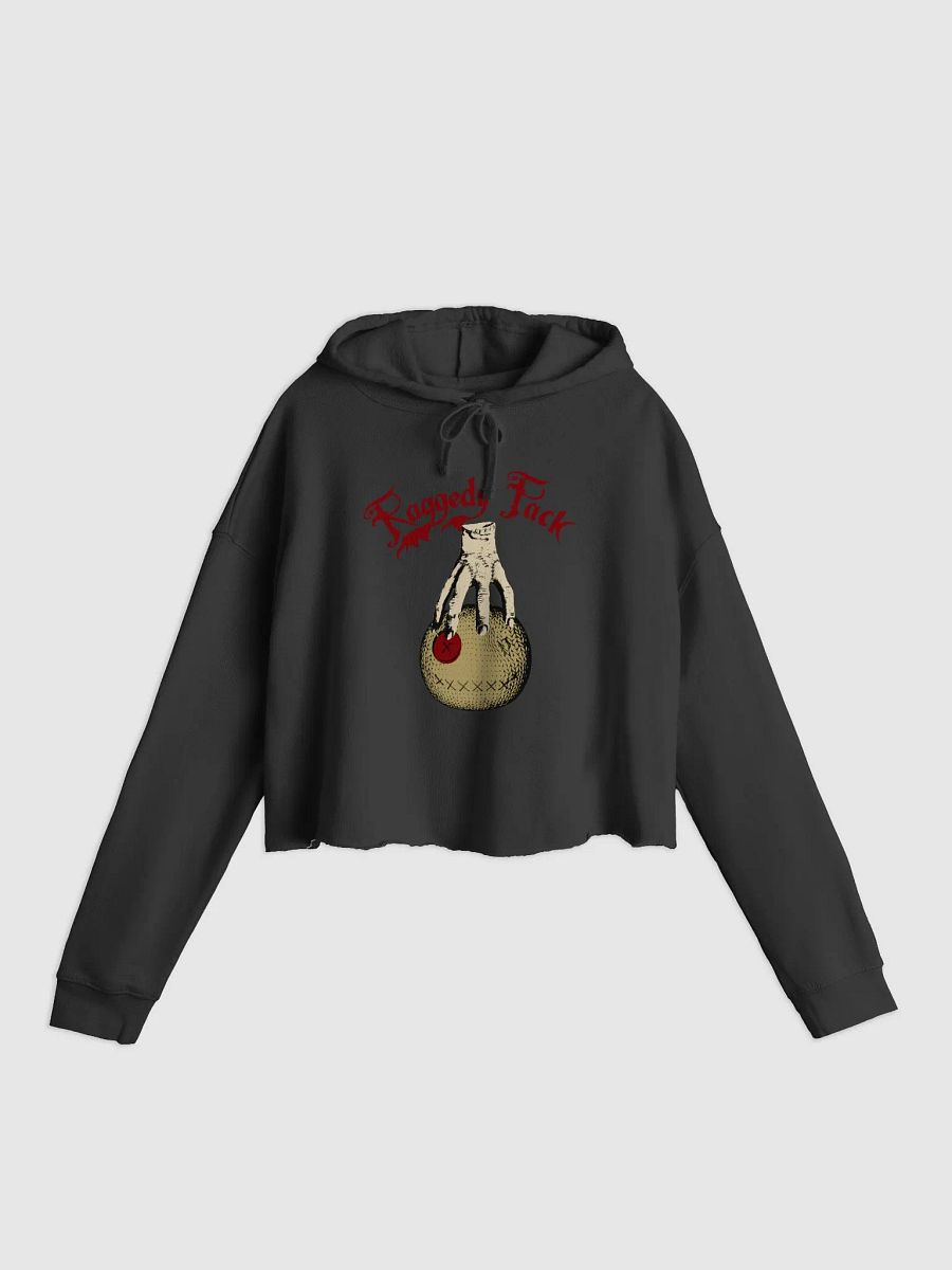 Red Hand Cropped Hoodie product image (1)