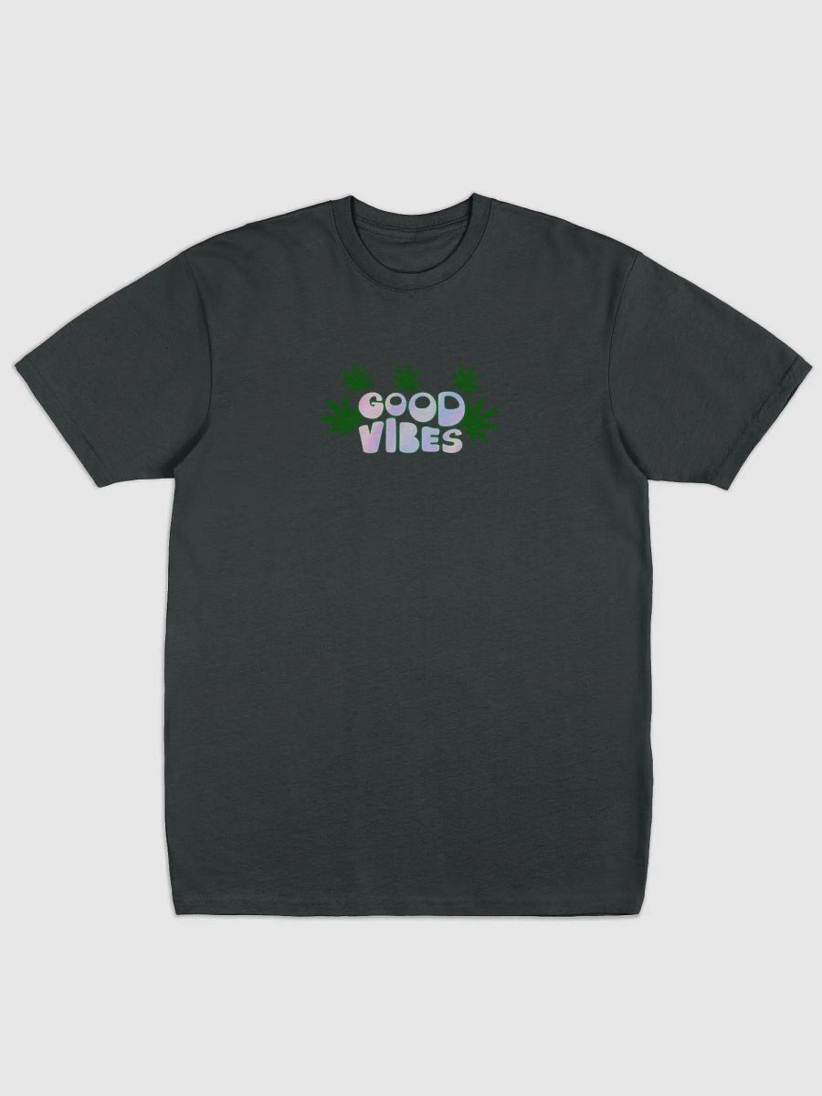 Good Vibes Cannabis Leaves Men's Tee product image (1)