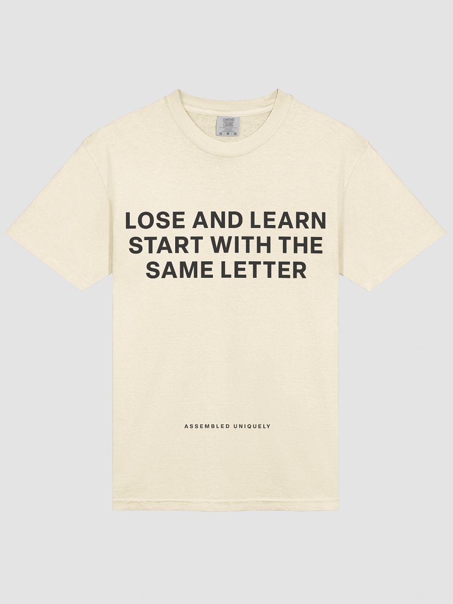 Lose and Learn (Black Letters) product image (24)