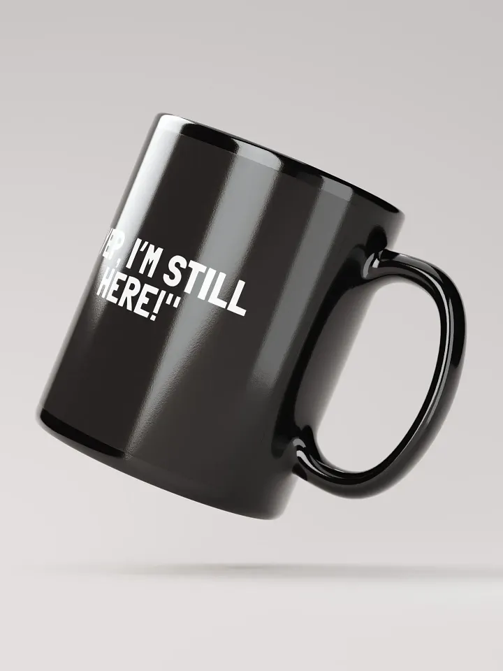 8T Sips Positive Vibes Black Glossy Mug product image (4)