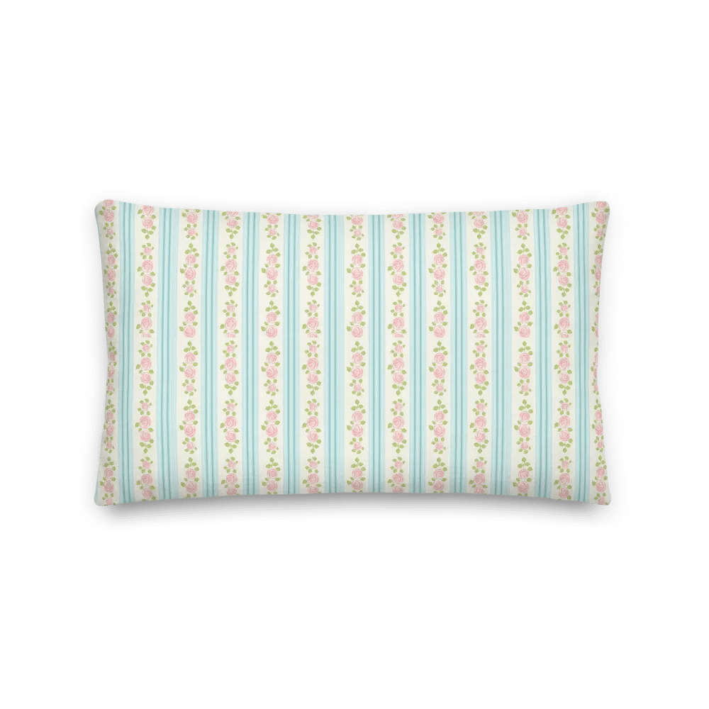 BLUE FLORAL WIF PILLOW product image (5)