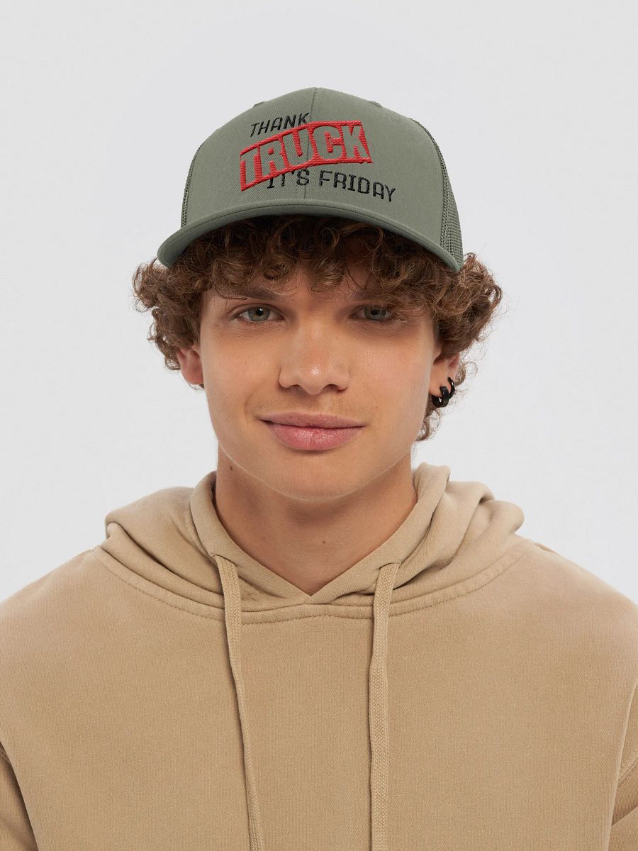 Thank Truck It's Friday Canvas Hat product image (5)