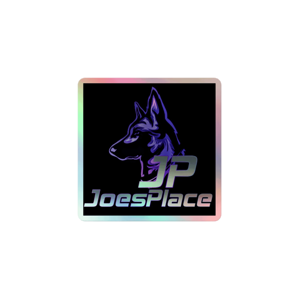 Joes Place Holographic Stickers product image (1)