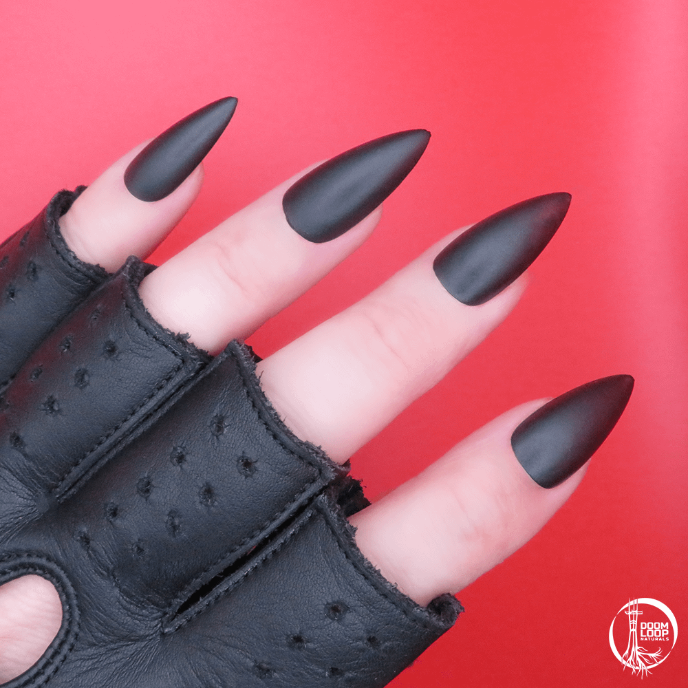VOIDLING - Carbon Black Matte One-Coat Nail Polish product image (2)