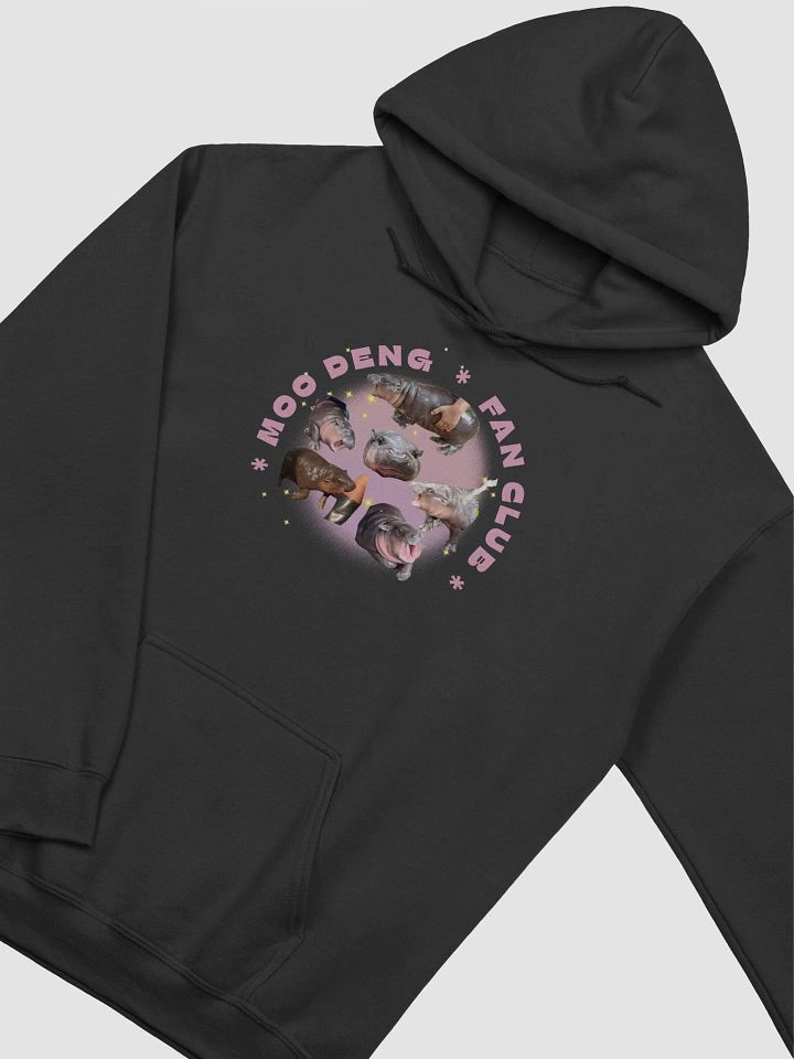 Moo Deng Fan Club Hippo Hoodie product image (47)