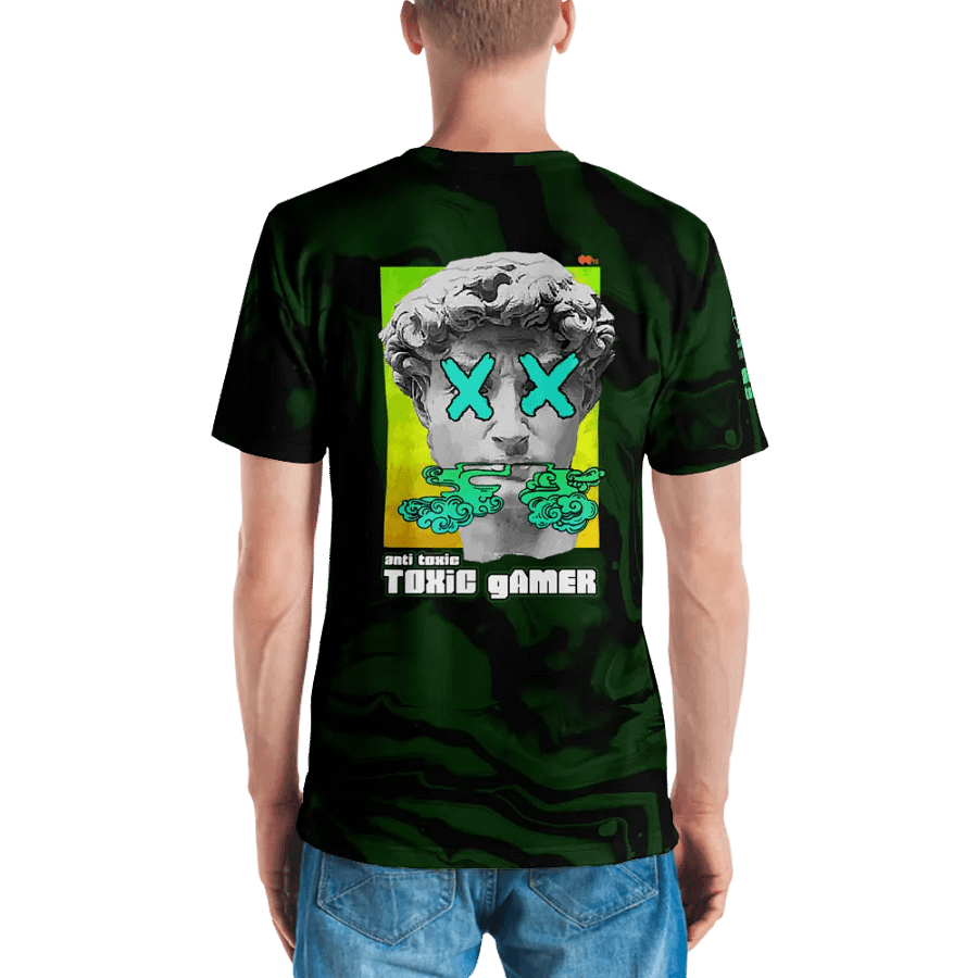 All-Over Print Anti-Toxic-Toxic-Gamer T-shirt product image (2)