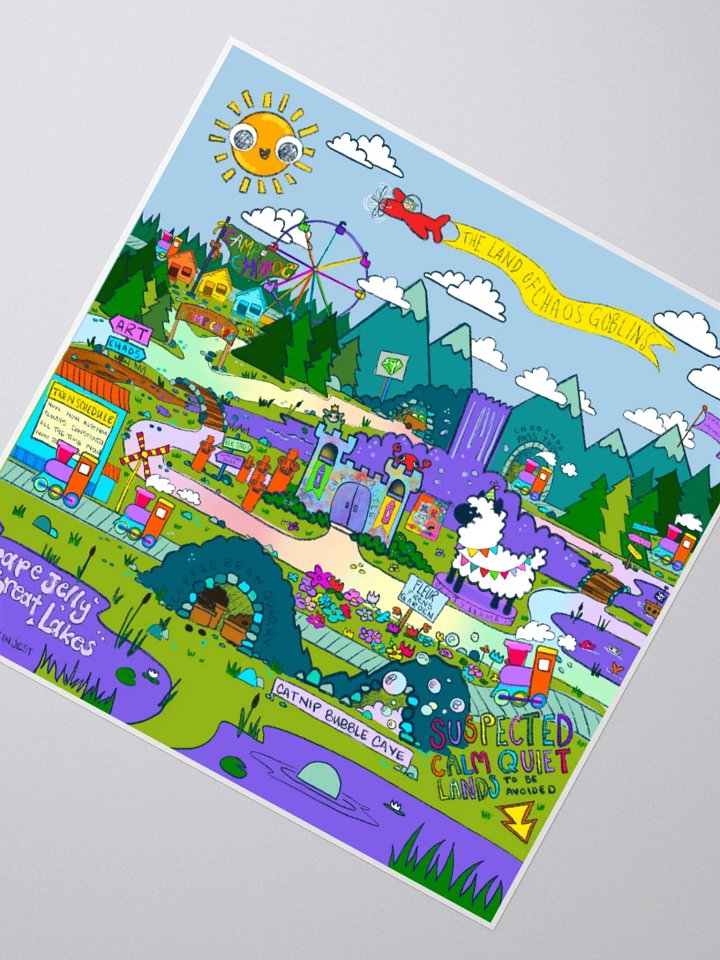 The Land of Chaos Goblins Sticker product image (4)