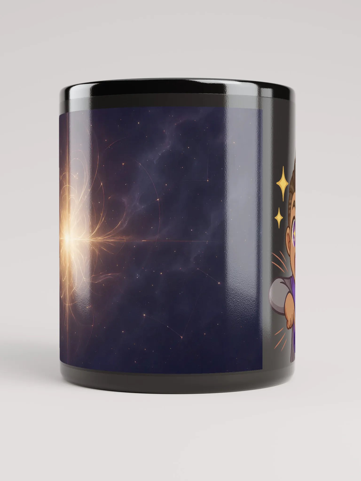 Celestial Sips Mug – Octaven Edition (Black Hole) product image (9)