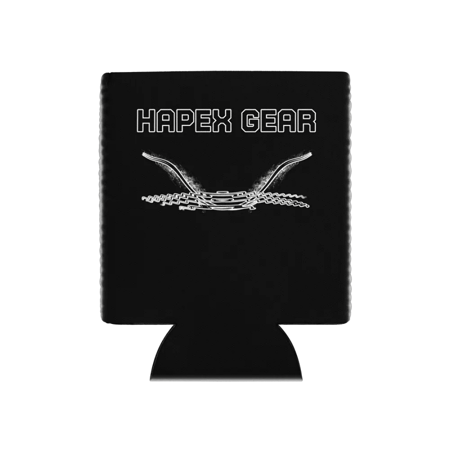 Coozie Can Cooler - Black - Black Hapex Gear Black Logo product image (1)